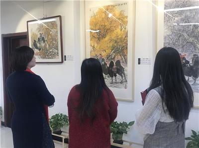 萬恒藝術館首屆迎春展隆重開幕，推動中國宋莊文化藝術交流再上新臺階